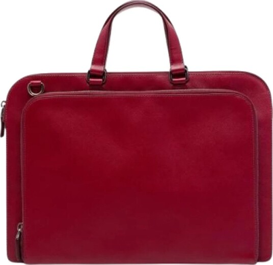 Prada Vintage Dame Pre owned Rød ONE SIZE,