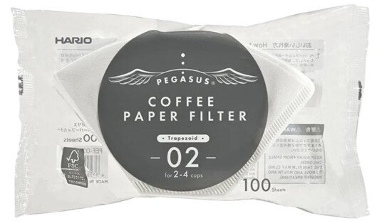 Hario Pegasus Coffee Filter 02 2-4 cups Hario Pegasus Coffee Filter 02 2-4 cups
