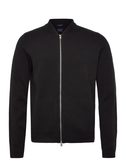 Lindbergh Zip Through Cardigan Black S