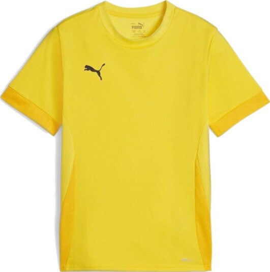 PUMA Trenings T skjorte Teamgoal Gul/PUMA Svart Barn størrelse 116 cm