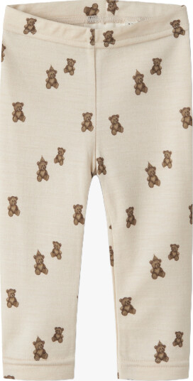 Lil Atelier Nilo Nun Wo/Mo Slim Leggings Beige 68 Lil Atelier Nilo Nun Wo/Mo Slim Leggings Beige 68