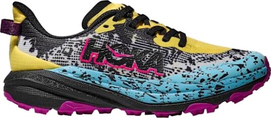 Hoka Speedgoat 6 Junior Eck/Electric Lemon/Black 40