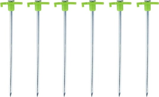 Camp Active teltutstyr teltplugger 19 Cm Kpl. 6 Stk Metall Plast