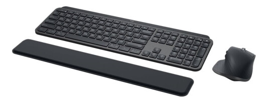 Logitech Mx Keys Combo For Business - Tastatur- Og Mussett - Bakbelysning - Trådløs - Bluetooth Le - Qwerty - Italiensk - Grafitt Logitech Mx Keys Combo For Business - Tastatur- Og Mussett - Bakbelysning - Trådløs - Bluetooth Le - Qwerty - Italiensk - Grafitt