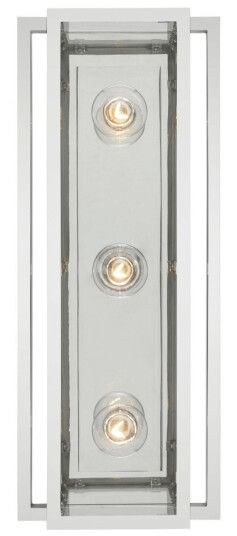 Halle 18" vägglampa nickel Halle 18" vägglampa nickel
