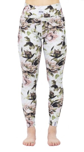 Eivy Women's Pocket Tights Bloom Print XS Eivy Women's Pocket Tights Bloom Print XS