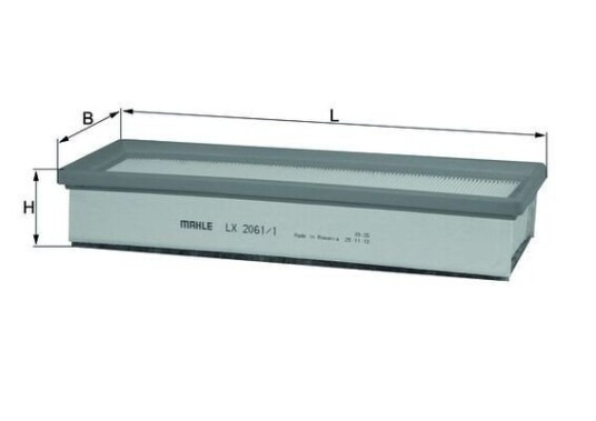 Luftfilter KNECHT LX 2061/1 Luftfilter KNECHT LX 2061/1