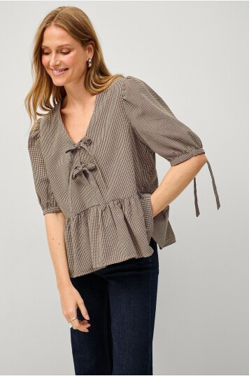 Ellos Collection Bluse Penny Blå