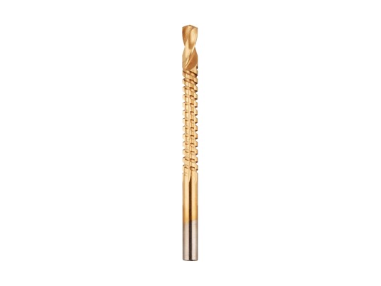 Kwb 494100, Drill, Fresing, 6 Mm, Ikke-Jernholdig Metall, Plast, Titanium-Coated High-Speed Steel (Hss-Tin), 6 Mm