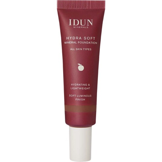 IDUN Minerals Hydrasoft Foundation Yrsa 30ml - Fuktighetsgivende, Mineral, Vegansk IDUN Minerals Hydrasoft Foundation Yrsa 30ml - Fuktighetsgivende, Mineral, Vegansk