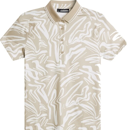 J.Lindeberg Georgia Print Polo Golf pologenser dame Scribble String Small