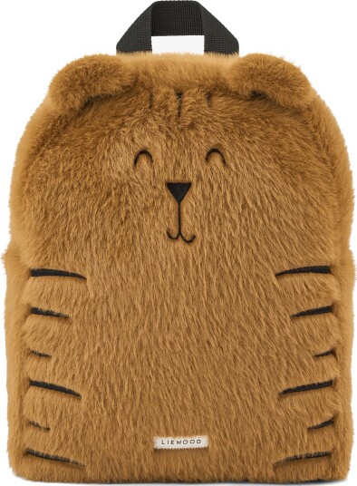 Liewood Denise Tiger Plush Ryggsekk Golden Caramel Liewood Denise Tiger Plush Ryggsekk Golden Caramel