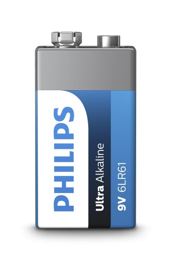 Philips 9V Alkalisk ExtremeLife+ Batteri - Universale Batterier Philips 9V Alkalisk ExtremeLife+ Batteri - Universale Batterier