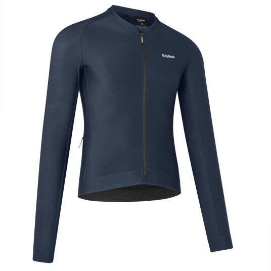 Gripgrab Men"s Pacr Long Sleeve Jersey Navy Blue M