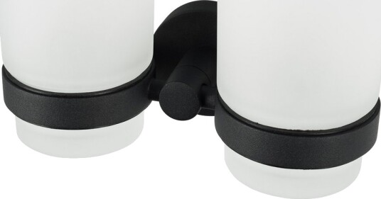 HACEKA KOSMOS GLASS KOPPHOLDER MATT SORT