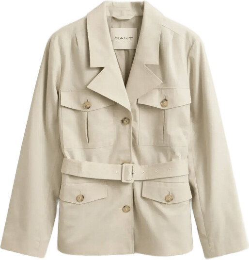 Gant Utility Belted Jacket Cream XXL