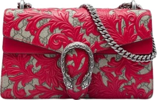 Gucci Vintage Dame Pre owned Rød ONE SIZE, Gucci Vintage Dame Pre owned Rød ONE SIZE,