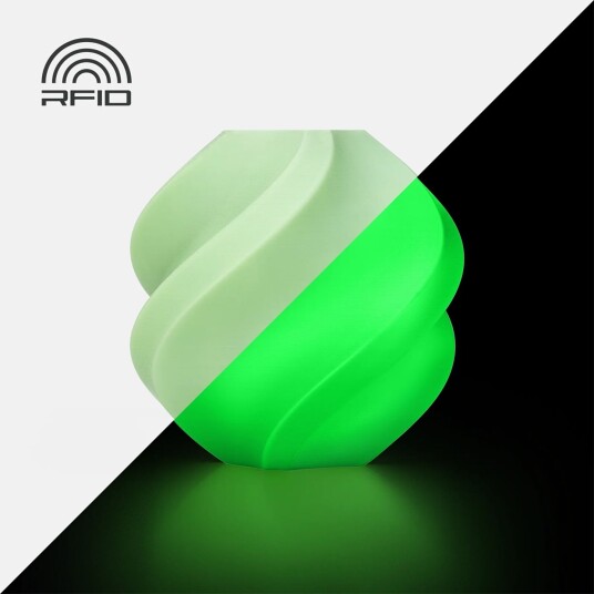 Bambu Lab Pla Glow Glow Green