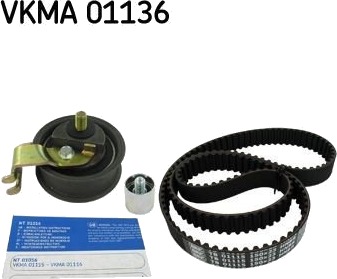 Registerreim sett SKF VKMA 01136 Registerreim sett SKF VKMA 01136