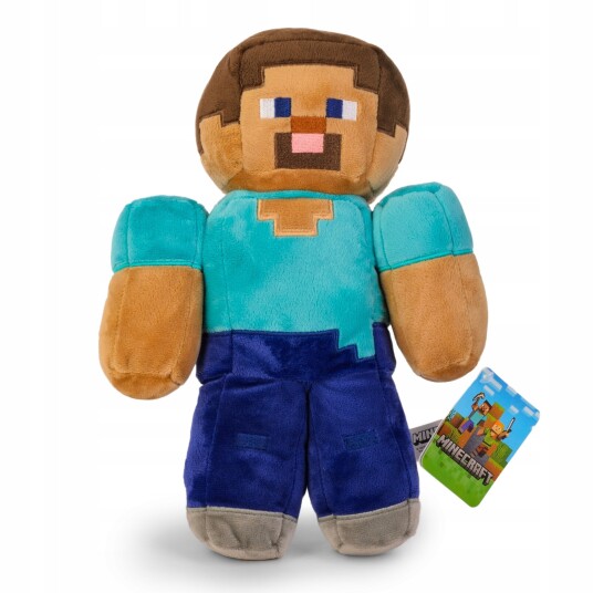 Minecraft Bamse Steve 30 Cm Minecraft Bamse Steve 30 Cm