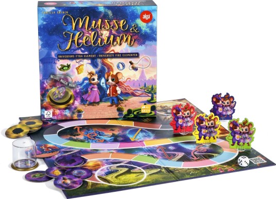 Musse & Helium Universums Magiske Barnespill med QR-kode og Magnetisk Funksjon Musse & Helium Universums Magiske Barnespill med QR-kode og Magnetisk Funksjon
