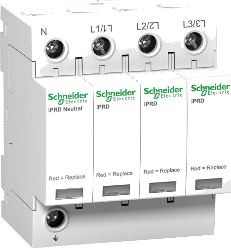 Schneider Electric A9L08601 Overspenningsvern Type 2 + 3 3 P + N 4 moduler Stikkontakter & kabler Schneider Electric A9L08601 Overspenningsvern Type 2 + 3 3 P + N 4 moduler Stikkontakter & kabler