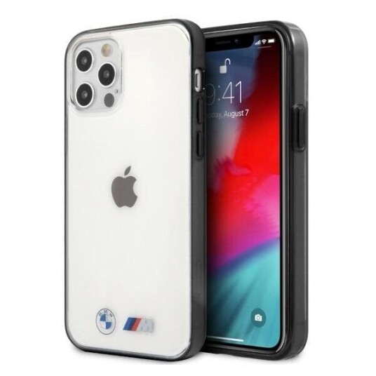 Deksel BMW Bmhcp12lmbtok Iphone 12 Pro Max 6,7" Gjennomsiktig Hardt Deksel Sandblåst