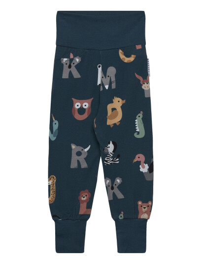 Geggamoja Bamboo Baby Pants   Navy   86/92