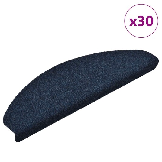  Selvklebende trappematter 30 stk marineblå 65x21x4 cm 8721288457844
