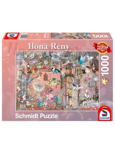 Schmidt Puzzle Pink beauty 1000 pieces Gulv