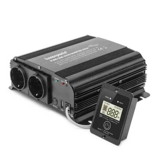 Luxorparts Vekselretter med ren sinuskurve 300 W Luxorparts Vekselretter med ren sinuskurve 300 W