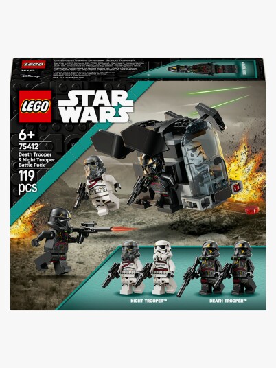 LEGO Star WarStridspakke med Death Trooper og Night Trooper 75412