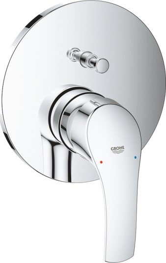 Grohe Eurosmart Badekarbatteri For Innbygging Krom