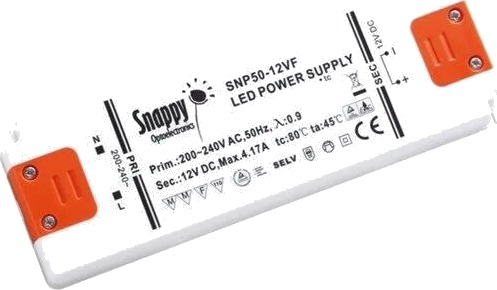 12V Led Driver 50W Ip20 Ss50 12Vf Snappy 12V Led Driver 50W Ip20 Ss50 12Vf Snappy
