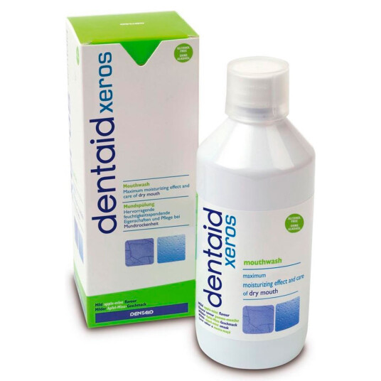 Munnvann for munntørrhet Dentaid Xeros med xylitol 500 ml