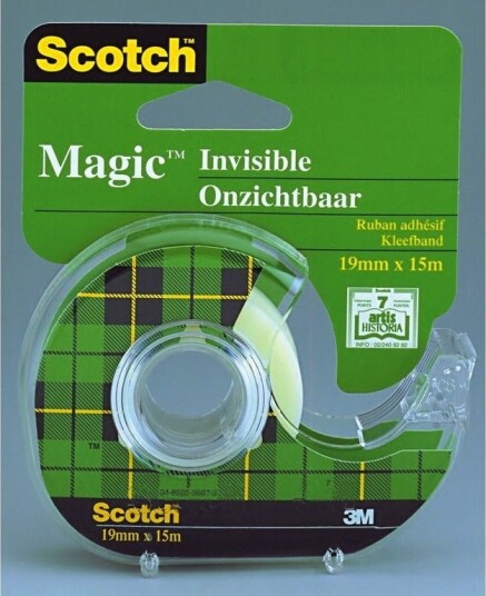 Scotch Tape Magic 810 Med Dispenser 19mmx15m