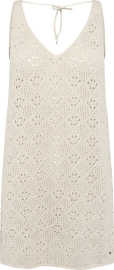 Rip Curl Half Moon Bay Crochet Dress Cream M
