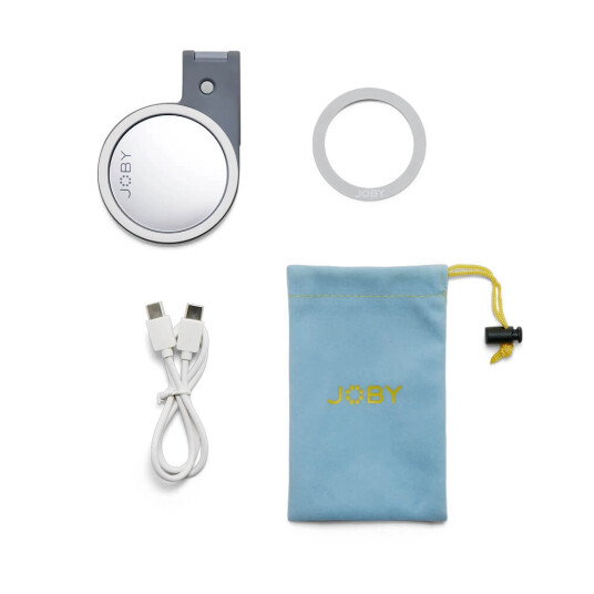 Joby Beamo™ Ring Light for MagSafe Gray Ringlys for mobil / smartphone. Grå Joby Beamo™ Ring Light for MagSafe Gray Ringlys for mobil / smartphone. Grå