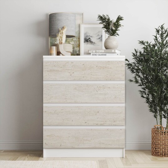 Selvklebende Klistremerker – Ikea Malm Dekaler / Velg Størrelse / Elfenben Travertin Selvklebende Klistremerker – Ikea Malm Dekaler / Velg Størrelse / Elfenben Travertin