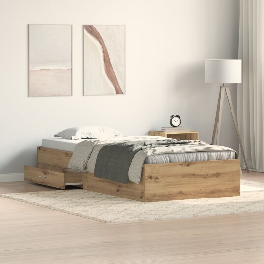 Sengramme Artisan Eik 90x190 cm Konstruert Tre 3333991
