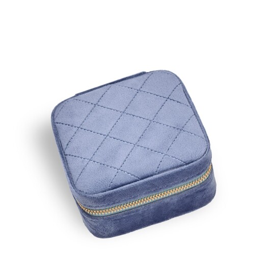 Gillian Jones Jewelry box Blue velour