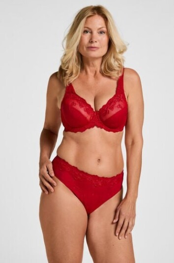 Hunkemöller Truser Diva Rød