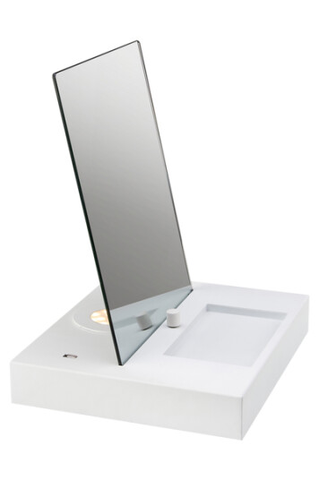 Markslöjd REFLECT Bordlampe USB Speil/Hvit 1551130-01-0 1509599
