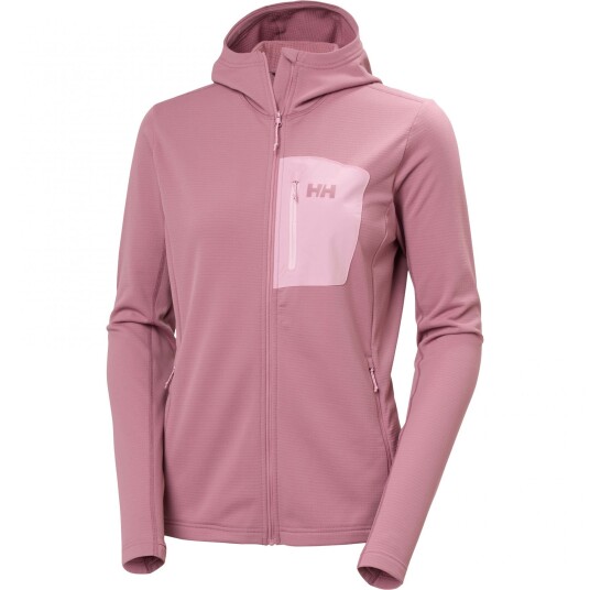 Helly Hansen Versalite Hooded Fleecejakke Dame Wildberry 34XS Helly Hansen Versalite Hooded Fleecejakke Dame Wildberry 34XS