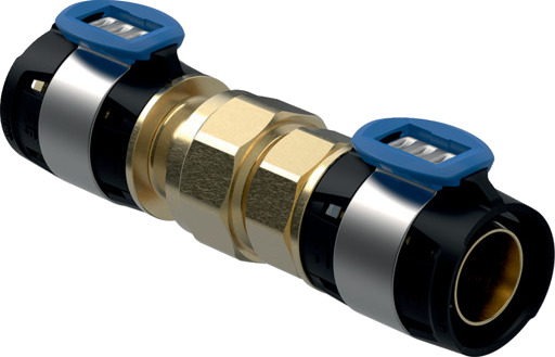 FLOWFIT 40 mm Blyfri Silisiumbronse Union for Hydraulikk FLOWFIT 40 mm Blyfri Silisiumbronse Union for Hydraulikk