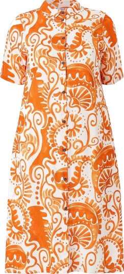 Ciso Skjortekjole Orange