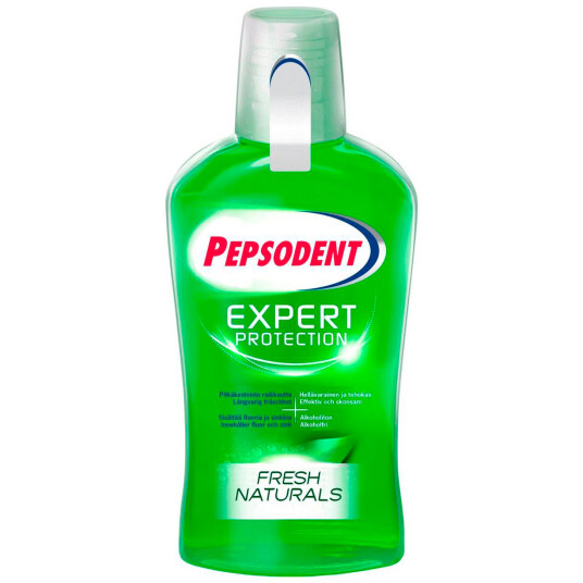 Pepsodent Munnvann Expert Protection Fresh Naturals