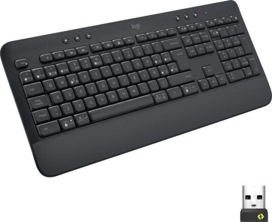 Logitech Signature K650 - tastatur - QWERTY - Spansk - grafitt Inn-enhet