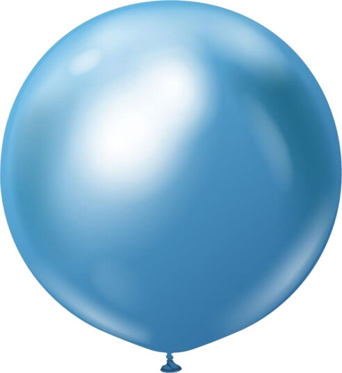 Ballongkungen Ballonger Professional Superstore Blue Chrome 10-pakning 1245005-10