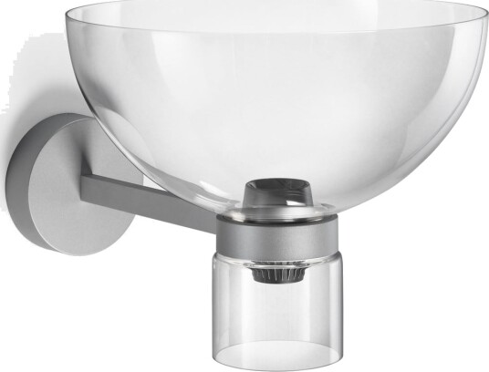 Vegglampe FLOS Nocturne Bowl dimmbar Metallisk Entré Aluminium Design 30 25 Metallisk